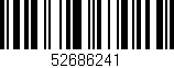 Código de barras (EAN, GTIN, SKU, ISBN): '52686241'