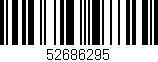Código de barras (EAN, GTIN, SKU, ISBN): '52686295'