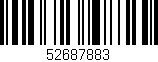 Código de barras (EAN, GTIN, SKU, ISBN): '52687883'