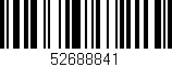 Código de barras (EAN, GTIN, SKU, ISBN): '52688841'