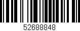 Código de barras (EAN, GTIN, SKU, ISBN): '52688848'