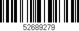 Código de barras (EAN, GTIN, SKU, ISBN): '52689279'