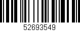 Código de barras (EAN, GTIN, SKU, ISBN): '52693549'