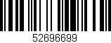 Código de barras (EAN, GTIN, SKU, ISBN): '52696699'