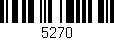 Código de barras (EAN, GTIN, SKU, ISBN): '5270'