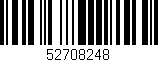 Código de barras (EAN, GTIN, SKU, ISBN): '52708248'
