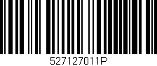 Código de barras (EAN, GTIN, SKU, ISBN): '527127011P'