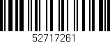 Código de barras (EAN, GTIN, SKU, ISBN): '52717261'