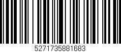 Código de barras (EAN, GTIN, SKU, ISBN): '5271735881683'