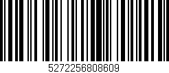 Código de barras (EAN, GTIN, SKU, ISBN): '5272256808609'