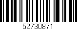 Código de barras (EAN, GTIN, SKU, ISBN): '52730871'