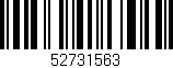 Código de barras (EAN, GTIN, SKU, ISBN): '52731563'