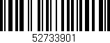 Código de barras (EAN, GTIN, SKU, ISBN): '52733901'
