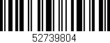 Código de barras (EAN, GTIN, SKU, ISBN): '52739804'