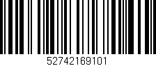 Código de barras (EAN, GTIN, SKU, ISBN): '52742169101'
