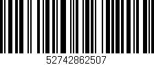 Código de barras (EAN, GTIN, SKU, ISBN): '52742862507'