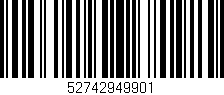 Código de barras (EAN, GTIN, SKU, ISBN): '52742949901'