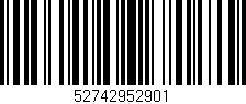 Código de barras (EAN, GTIN, SKU, ISBN): '52742952901'