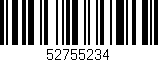 Código de barras (EAN, GTIN, SKU, ISBN): '52755234'