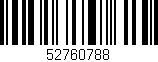 Código de barras (EAN, GTIN, SKU, ISBN): '52760788'