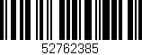 Código de barras (EAN, GTIN, SKU, ISBN): '52762385'