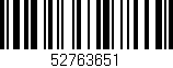 Código de barras (EAN, GTIN, SKU, ISBN): '52763651'