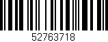 Código de barras (EAN, GTIN, SKU, ISBN): '52763718'