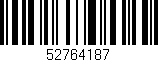 Código de barras (EAN, GTIN, SKU, ISBN): '52764187'