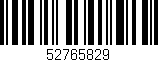 Código de barras (EAN, GTIN, SKU, ISBN): '52765829'