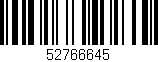Código de barras (EAN, GTIN, SKU, ISBN): '52766645'