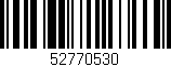 Código de barras (EAN, GTIN, SKU, ISBN): '52770530'