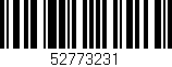 Código de barras (EAN, GTIN, SKU, ISBN): '52773231'