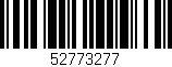 Código de barras (EAN, GTIN, SKU, ISBN): '52773277'