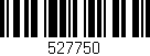 Código de barras (EAN, GTIN, SKU, ISBN): '527750'