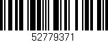 Código de barras (EAN, GTIN, SKU, ISBN): '52779371'