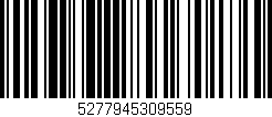 Código de barras (EAN, GTIN, SKU, ISBN): '5277945309559'