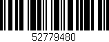 Código de barras (EAN, GTIN, SKU, ISBN): '52779480'
