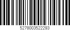Código de barras (EAN, GTIN, SKU, ISBN): '5278003522293'
