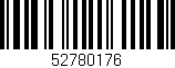 Código de barras (EAN, GTIN, SKU, ISBN): '52780176'