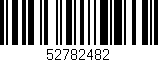 Código de barras (EAN, GTIN, SKU, ISBN): '52782482'