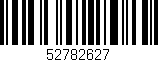 Código de barras (EAN, GTIN, SKU, ISBN): '52782627'