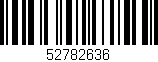 Código de barras (EAN, GTIN, SKU, ISBN): '52782636'
