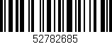 Código de barras (EAN, GTIN, SKU, ISBN): '52782685'