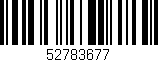Código de barras (EAN, GTIN, SKU, ISBN): '52783677'