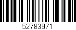 Código de barras (EAN, GTIN, SKU, ISBN): '52783971'