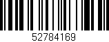 Código de barras (EAN, GTIN, SKU, ISBN): '52784169'