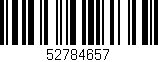 Código de barras (EAN, GTIN, SKU, ISBN): '52784657'