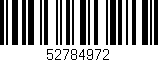 Código de barras (EAN, GTIN, SKU, ISBN): '52784972'