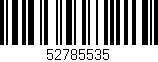Código de barras (EAN, GTIN, SKU, ISBN): '52785535'
