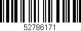 Código de barras (EAN, GTIN, SKU, ISBN): '52786171'